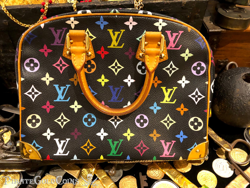 Louis Vuitton Black And Gold Handbag - 334 For Sale on 1stDibs  lv black  and gold bag, black and gold louis vuitton purse, lv bag black and gold